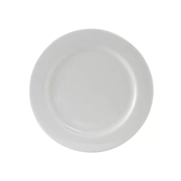 Plato ala ancha blanco de 10.5 pulgadas