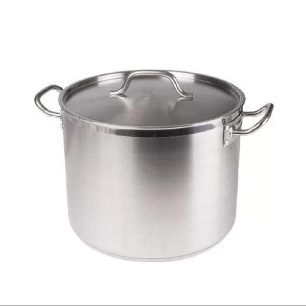 OLLA DE ACERO INOXIDABLE MAS TAPA 24 QT