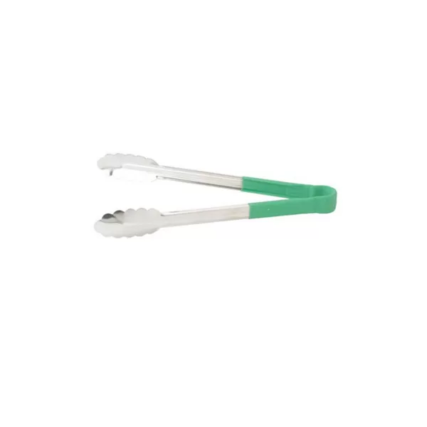 PINZA INOXIDABLE MANGO PLASTICO VERDE 9PLG