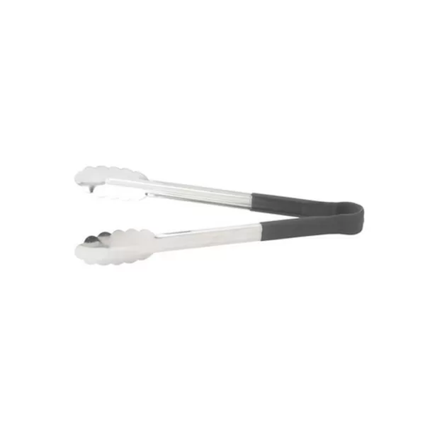 PINZA INOXIDABLE MANGO PLASTICO NEGRO 9PLG