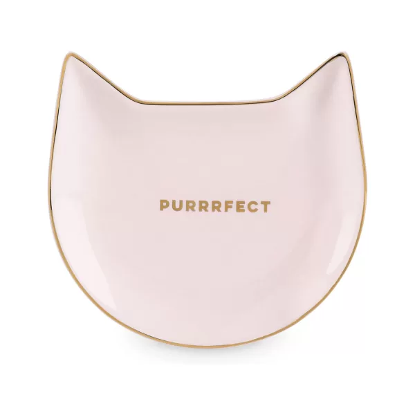 PAILA PARA TE EN FORMA DE GATO ROSADO