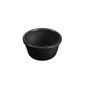 RAMEKIN MELAMINA NEGRO 3OZ