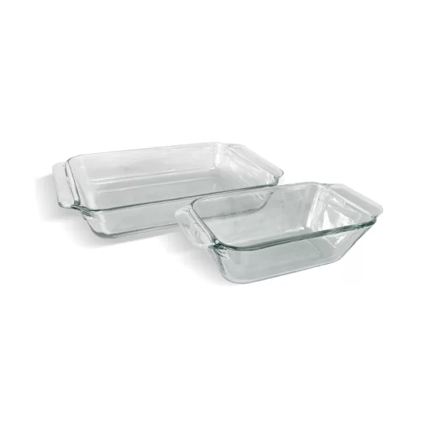 JUEGO DE 2 PYREX PARA HORNEAR