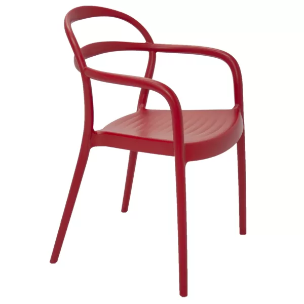 SILLA SISSI CON BRAZO ROJA