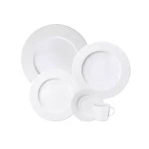 JUEGO DE VAJILLA SANTORINI PORCELANA DE 20 PIEZAS