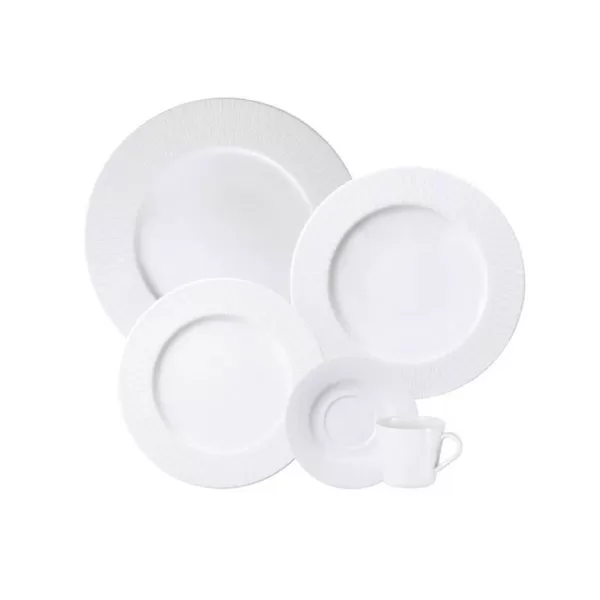 JUEGO DE VAJILLA SANTORINI PORCELANA DE 20 PIEZAS