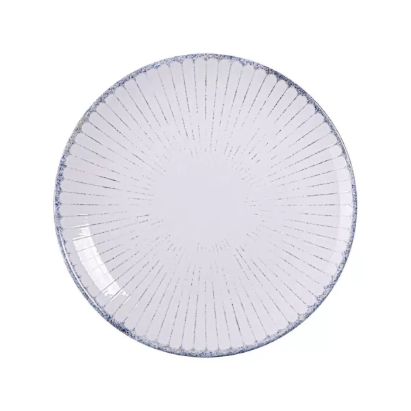 PLATO REDONDO DE PORCELANA SANCHO 11.8PLG