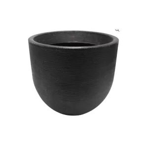 LAOS MACETA NEGRO 28CM