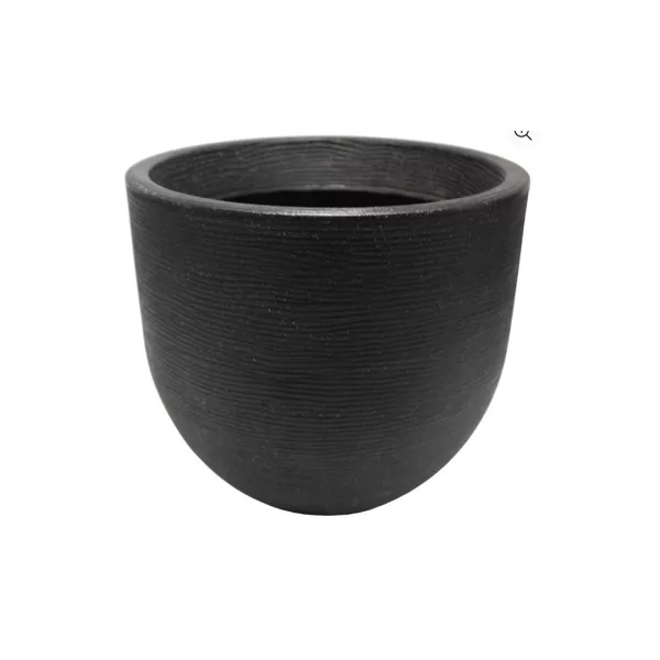 LAOS MACETA NEGRO 28CM