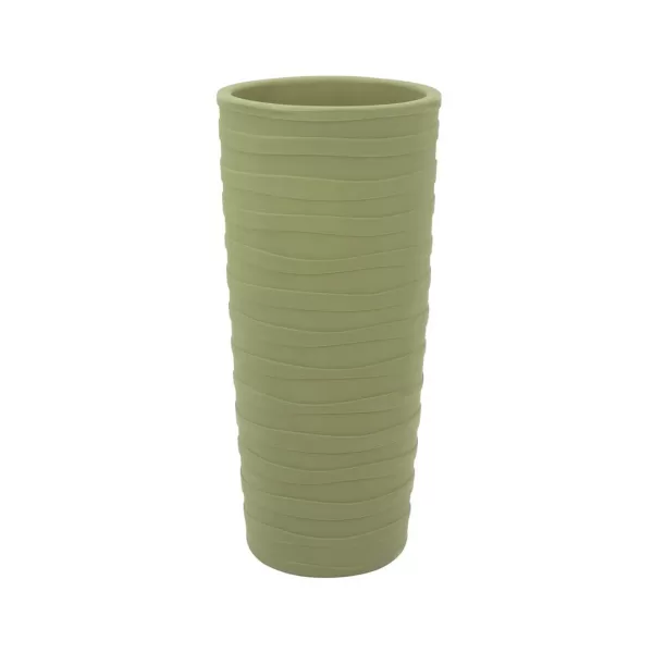 GREGO MACETA VERDE OLIVO 80CM
