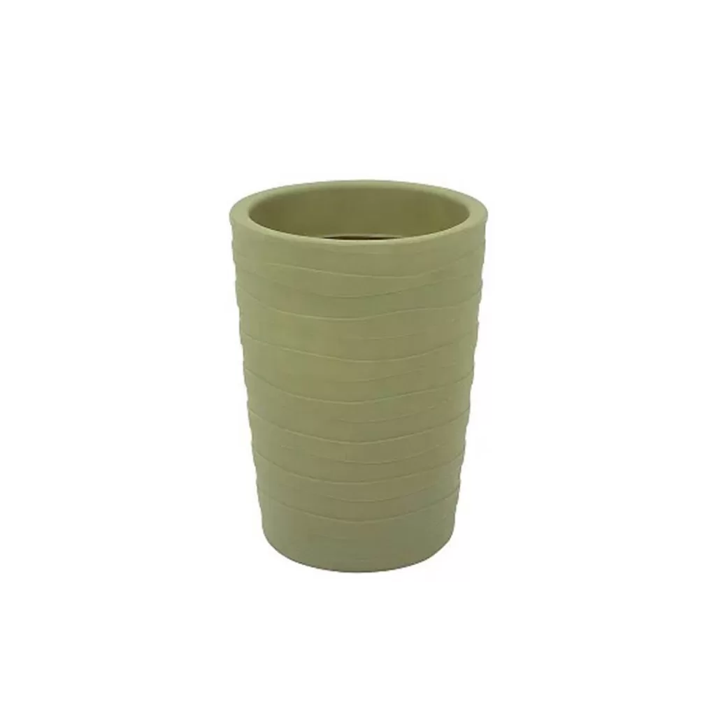 GREGO MACETA VERDE OLIVO 50CM