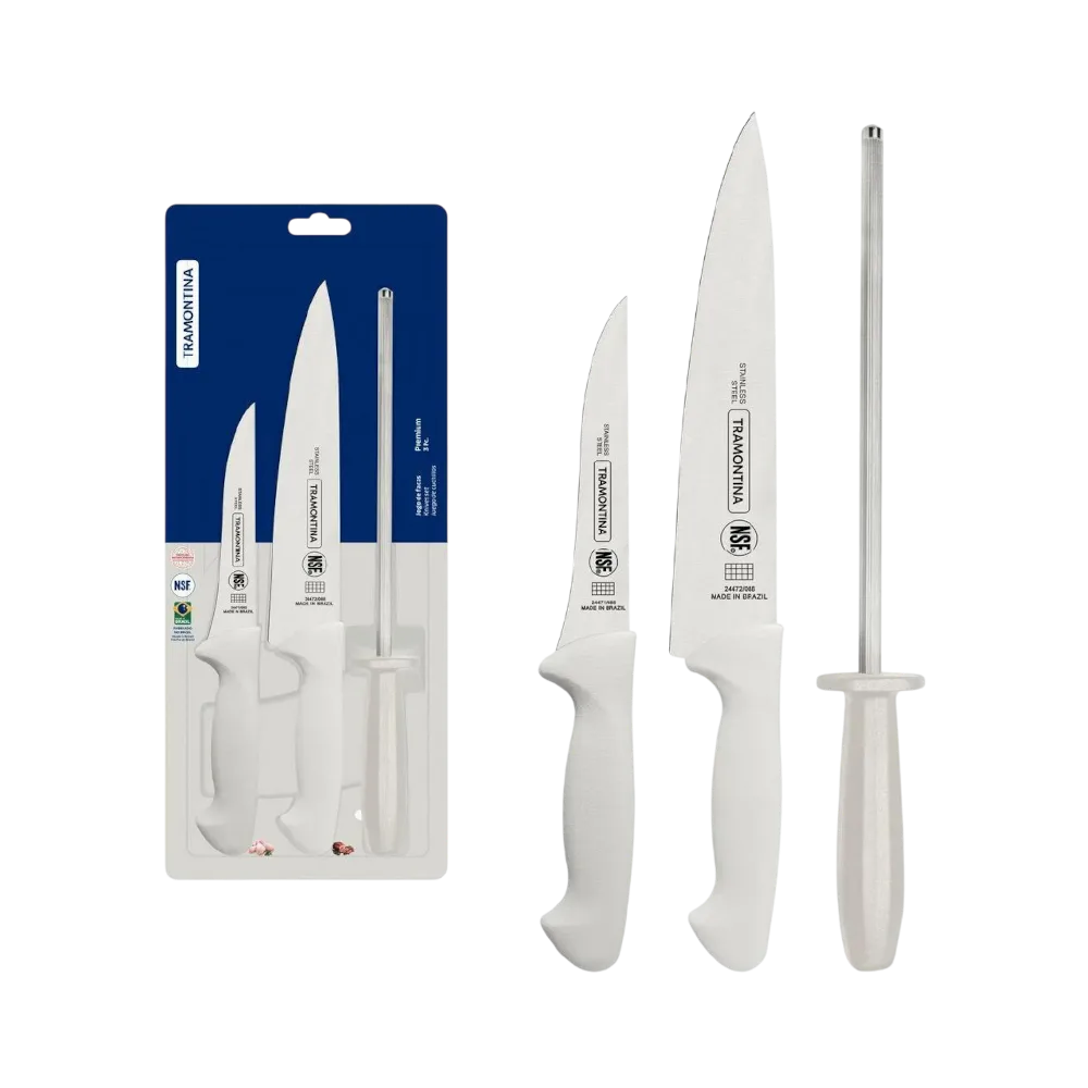 Juego de 3 cuchillos premium