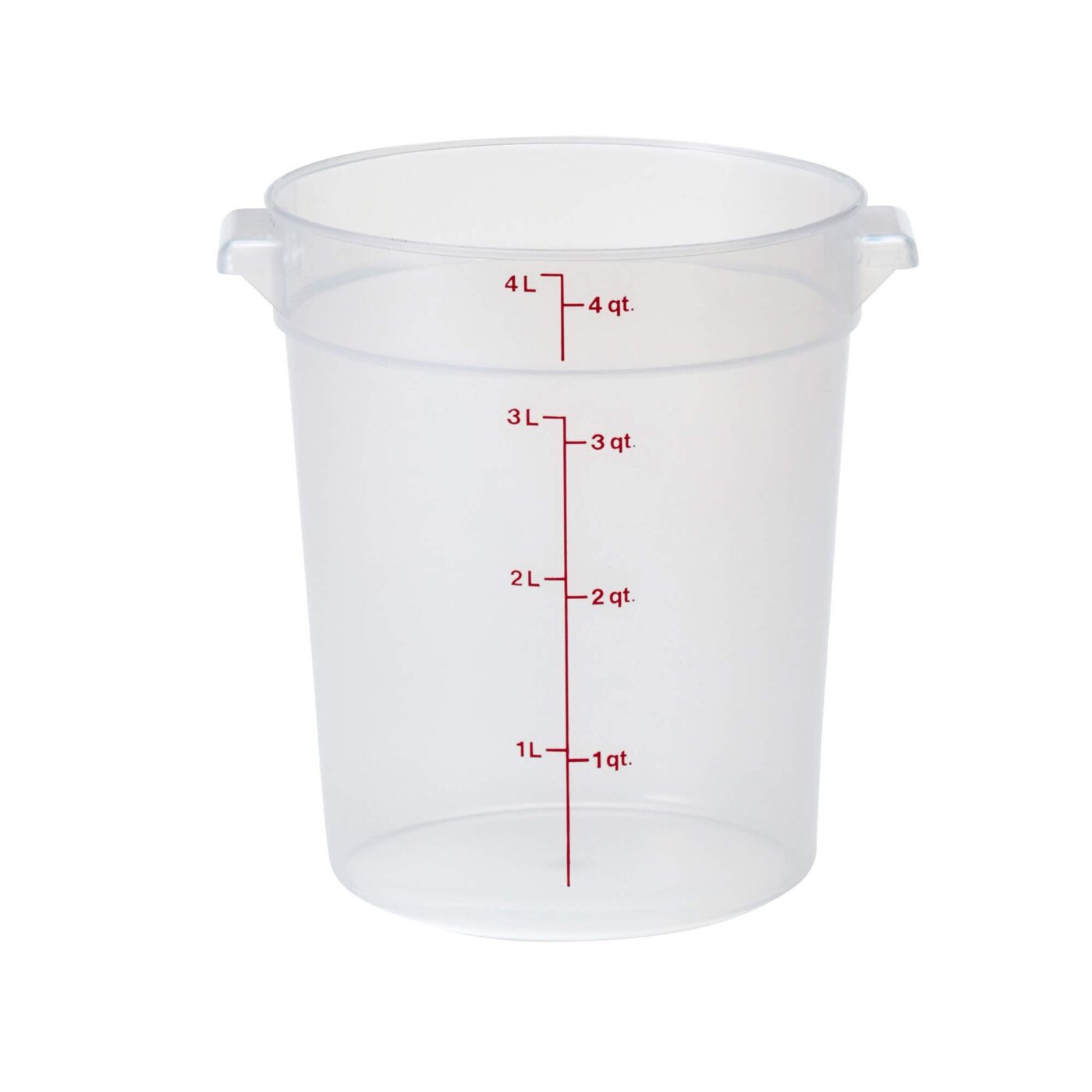 CONTENEDOR REDONDO DE 4 CUARTOS