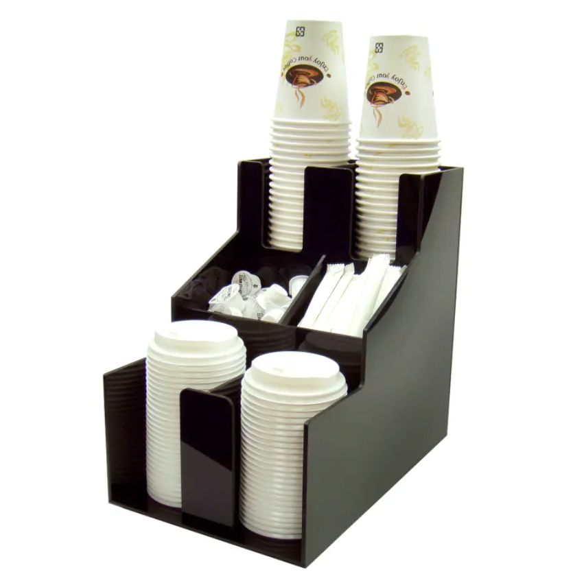 ORGANIZADOR DE VASO CON TAPA