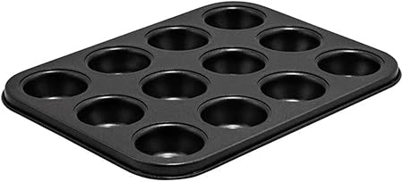 MOLDE DE ASLUMINIO DE MUFFIN 12