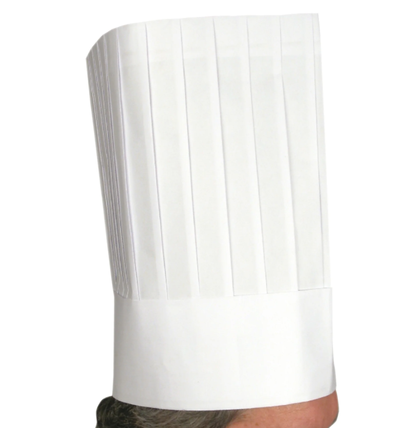 GORRO DE CHEF DESECHABLE