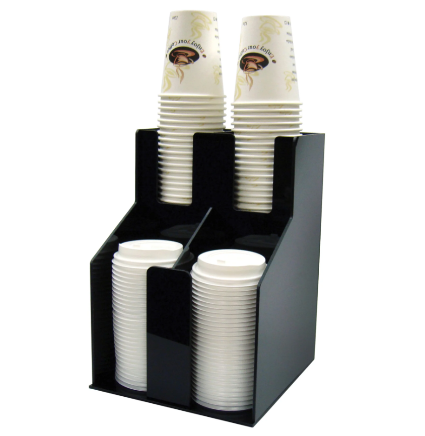 ORGANIZADOR DE VASOS CON TAPA