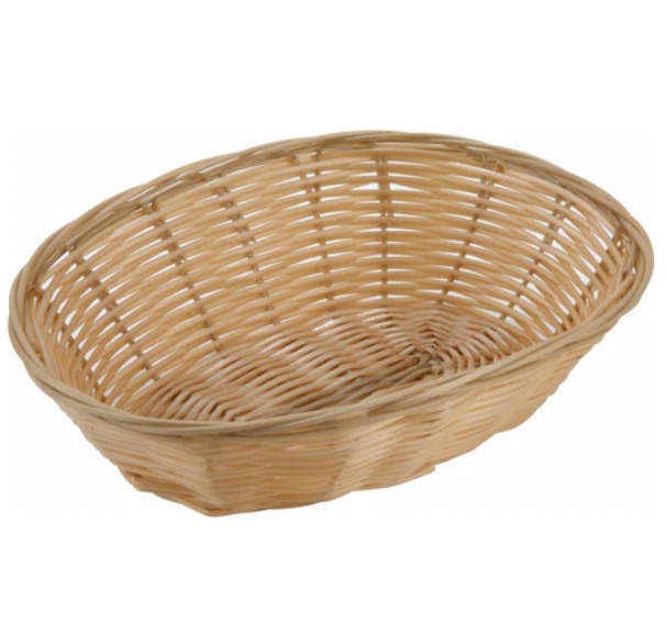 CESTA OVALADA 9-1/2X6-1/2 PULGADAS