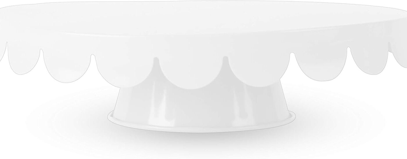 SOPORTE PARA PASTEL DE METAL BLANCO
