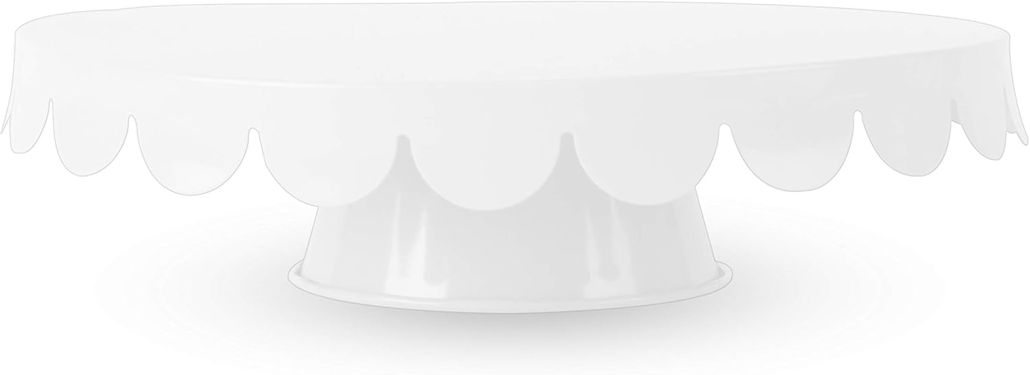 SOPORTE PARA PASTEL DE METAL BLANCO