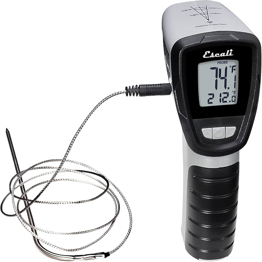 TERMOMETRO DIGITAL CON SONDA INFRAROJA