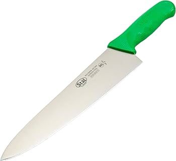 CUCHILLO DE CHEF VERDE 10 PULGADAS