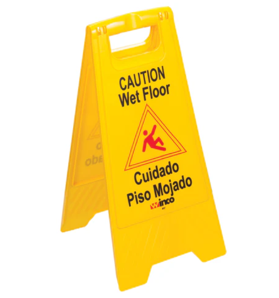 AVISO PISO MOJADO 12X25 PULGADAS