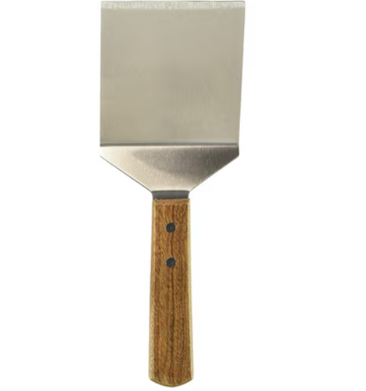 ESPATULA BURGER MANGO MADERA 4 PULGADAS