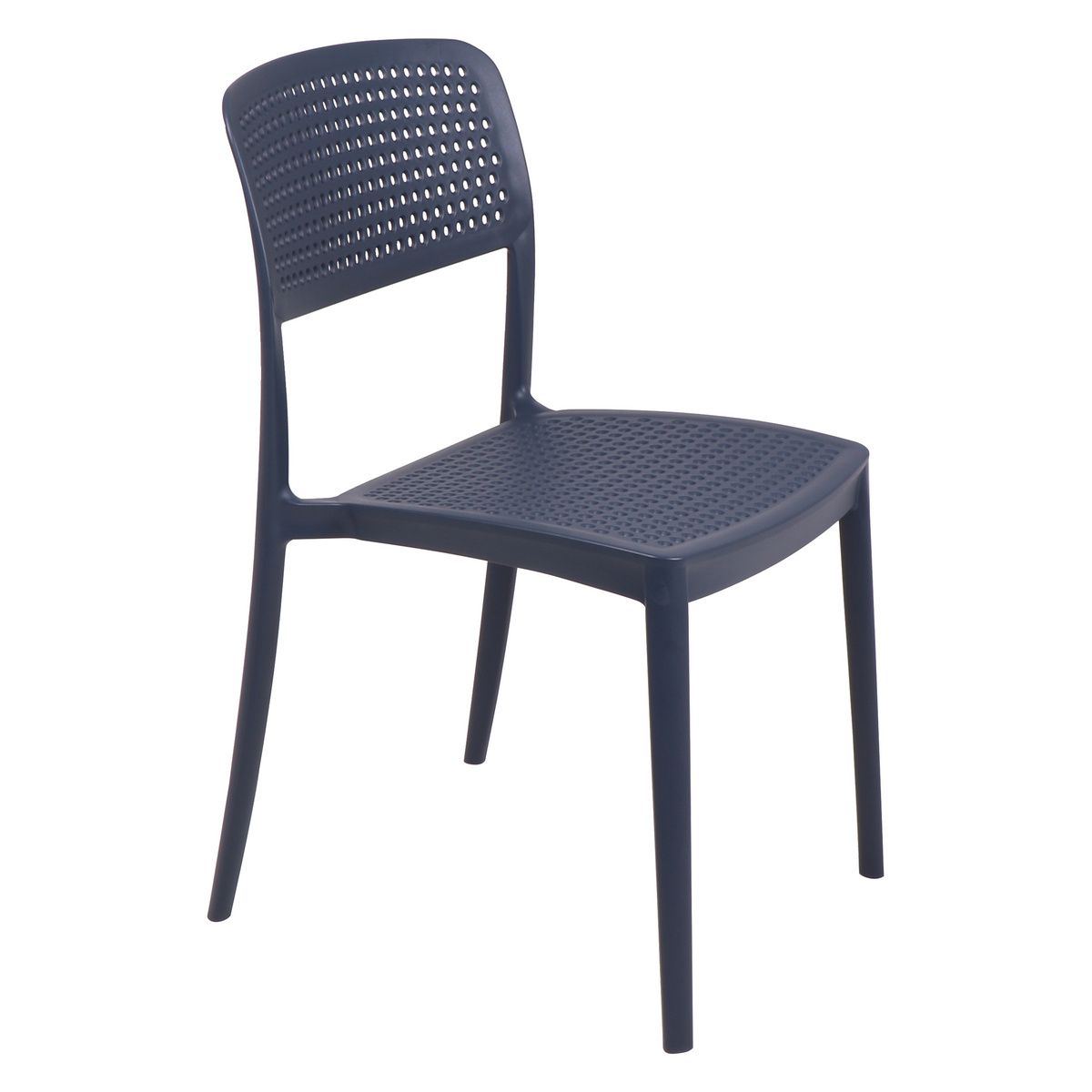 SILLA SUMMA SERENA EN POLIPROPELINO AZUL NAVY